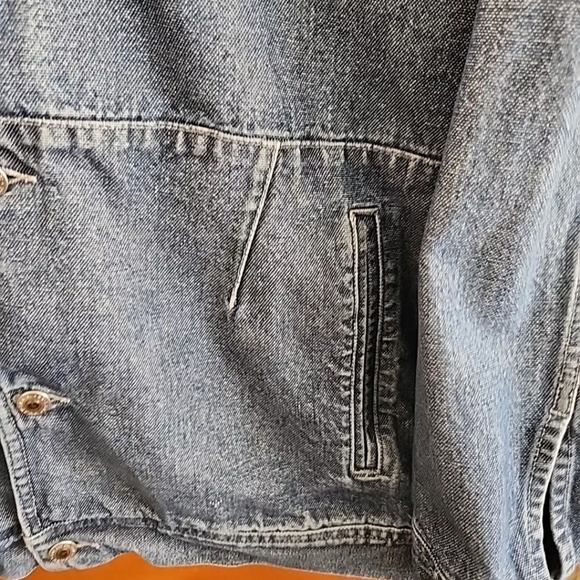 Vintage Phat Farm Men's Denim Jacket Size 2XL XXL Hip Hop Denim Streetwear - Picture 5 of 13